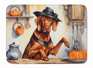 Vizsla Fall Kitchen Pumpkins Memory Foam Kitchen Mat Machine Washable Anti-Fatigue Mat Cushion Comfort Bath Mat or Kitchen Rug